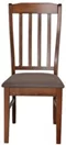 Image Scaun de bucătărie Evelin WENYI Burnish oak/EKEA-12 Dark Brown