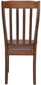 Image Scaun de bucătărie Evelin WENYI Burnish oak/EKEA-12 Dark Brown