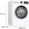 Image Стиральная машина BOSCH WGG2540NBY