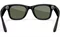 Image Ochelari Ray-Ban Meta Wayfarer Shiny Black, G15 Green RW4008 150-L