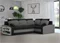Image Диван угловой Magnifico Meble Grande Left Shelf Bonell  Right (Black/Grey)