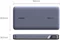 Image Baterie externă UGREEN Nexode Flight Approved PD3.1, 25000mAh, Grey
