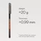 Image Чехол PITAKA  ultra slim for iPhone 17 Air Sunset Moonrise