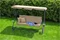 Image Скамья-качели FunFit Garden Relax Plus 1602 Beige