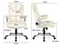 Image Fotoliu Costway CB10557WH White