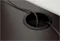 Image Birou Ikea Micke 142x50 negru-maroniu
