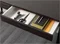 Image Birou Ikea Micke 142x50 negru-maroniu