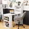 Image Biroul computer Costway CB10301WH White