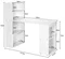 Image Biroul computer Costway CB10301WH White