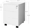 Image Тумба выкатная Songmics OFC63WT White