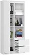 Image Стеллаж Akord R11 R80 1D 2SZ White