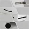Image Birou computer Costway CB10461WH White