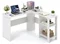 Image Birou computer Costway CB10461WH White