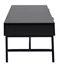 Image Журнальный столик Merlin 100x48x40H, Wood/Black