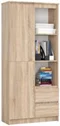Image Стеллаж Akord R80 R11 2D2SZ Sonoma Oak