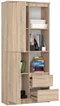 Image Стеллаж Akord R80 R11 2D2SZ Sonoma Oak
