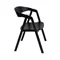 Image Scaun Guru Black+Black Leg