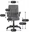 Image Кресло Mebel Elite Zurich Grey