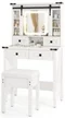 Image Туалетный столик Costway HU10928DE-WH+ White