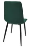 Image Scaun de bucătărie DC-90P~N57 Catifea Dark Green+Black Legs