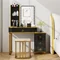 Image Туалетный столик Costway HU10617DE-BK Black/Gold
