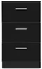 Image Тумба прикроватная Costway HW61149BK Black