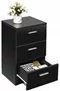 Image Тумба прикроватная Costway HW61149BK Black