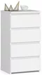 Image Комод Akord CL4 40см 4SZ White