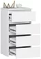 Image Комод Akord CL4 40см 4SZ White