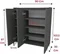 Image Тумба Bofigo Multifunctional 3 Doors Anthracite