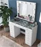 Image Туалетный столик Mirage Meble BJ118 White