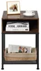Image Тумба прикроватная Costway JV11179CF Brown