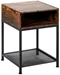 Image Тумба прикроватная Costway JV11179CF Brown