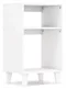 Image Тумба прикроватная Costway JV11694WH White