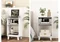 Image Тумба прикроватная Costway JV11694WH White