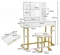 Image Туалетный столик Costway HU10217DE-WH+ White
