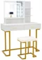 Image Туалетный столик Costway HU10217DE-WH+ White