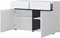 Image Тумба Helvetia Cross 2D2S White/Black
