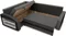 Image Диван угловой Magnifico Meble Grande Left Shelf Bonell Left (Grey/Black)