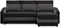 Image Диван угловой Magnifico Meble Orion LL Bonell Right Black/Grey