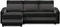 Image Canapea colțar Magnifico Meble Orion LL Bonell Black/Grey