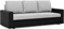 Image Canapea Magnifico Meble Luna Lawa 9/Real 11 Light Grey/Black