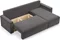 Image Canapea colțar Magnifico Meble Noto LL Poso 022 Dark Grey