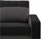 Image Диван Magnifico Meble Orion Bonell Mikrofaza 15/Mikrofaza 27 Black/Grey