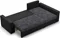 Image Canapea Magnifico Meble Lugo 17/11 Right Dark Grey/Black