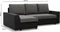 Image Canapea Magnifico Meble Lugo 17/11 Right Dark Grey/Black