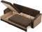 Image Диван угловой Magnifico Meble Orion LL Bonell 20/48 Left Brown/Cappuccino