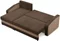 Image Диван угловой Magnifico Meble Orion LL Bonell 20/48 Left Brown/Cappuccino