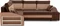 Image Canapea colțar Magnifico Meble Grande LShelf Bonell Mikfaz 20/48 L Brown/Cappuccino