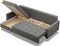 Image Canapea colțar Magnifico Meble Elma LL Bonell Lux 06 Dark Grey